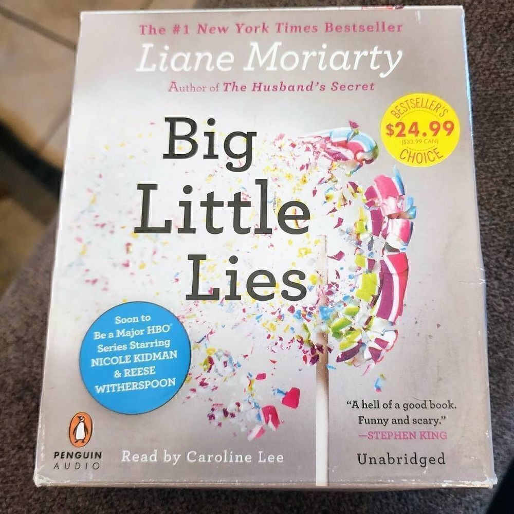 Big Little Lies Audiobook Compact Disk CD